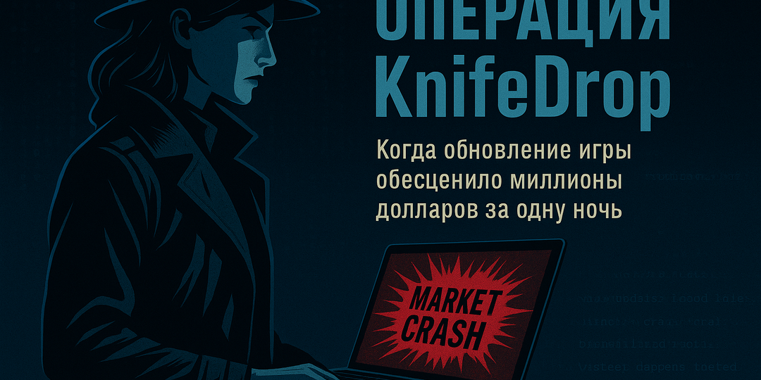 Операция KnifeDrop» - кто обрушил рынок скинов в Counter-Strike