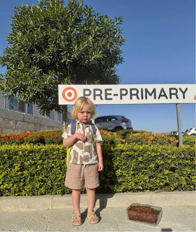 Тео идёт в детский сад. Фото из личного архива