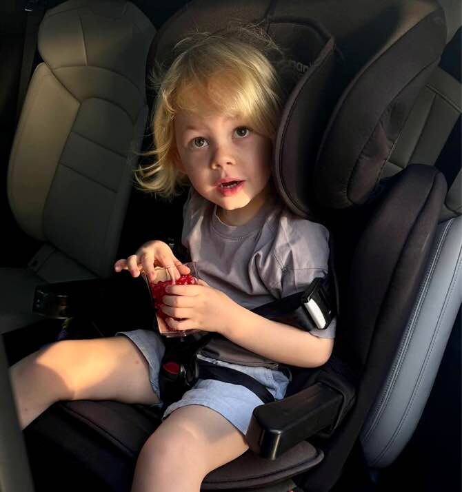 Тео едет в детский сад. Фото из личного архива