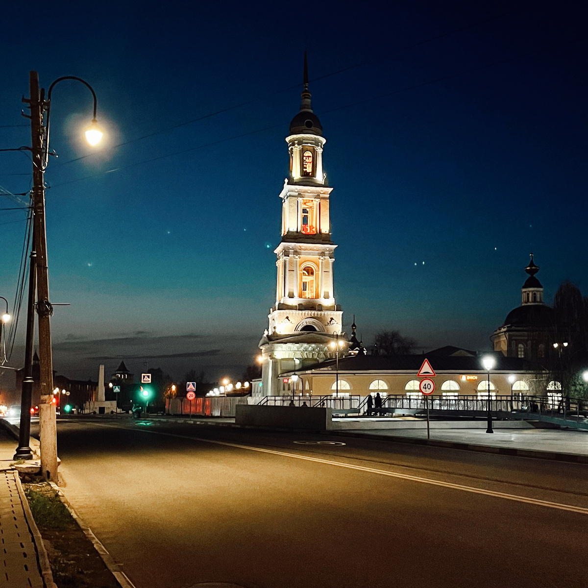 Вечрняя Коломна. Фото автора