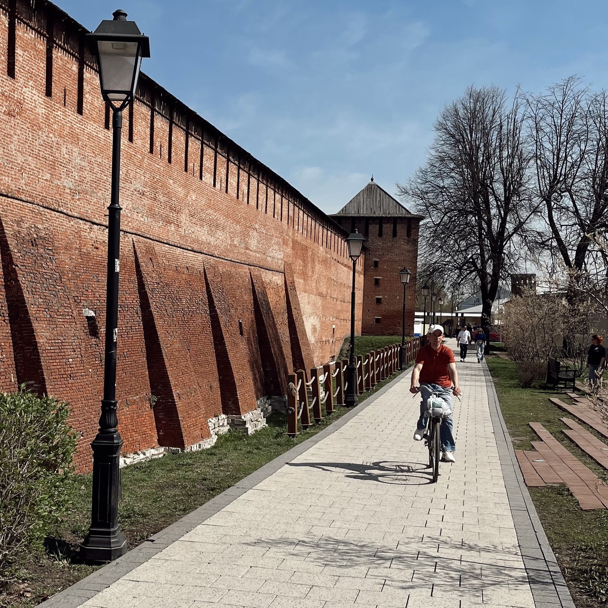 Стены Коломенского кремля. Фото автора