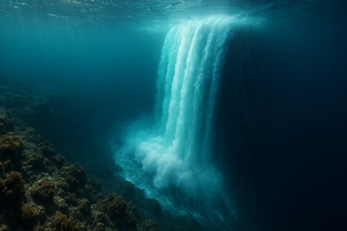   Мы даже не можем себе представить, насколько большими могут быть подводные водопады