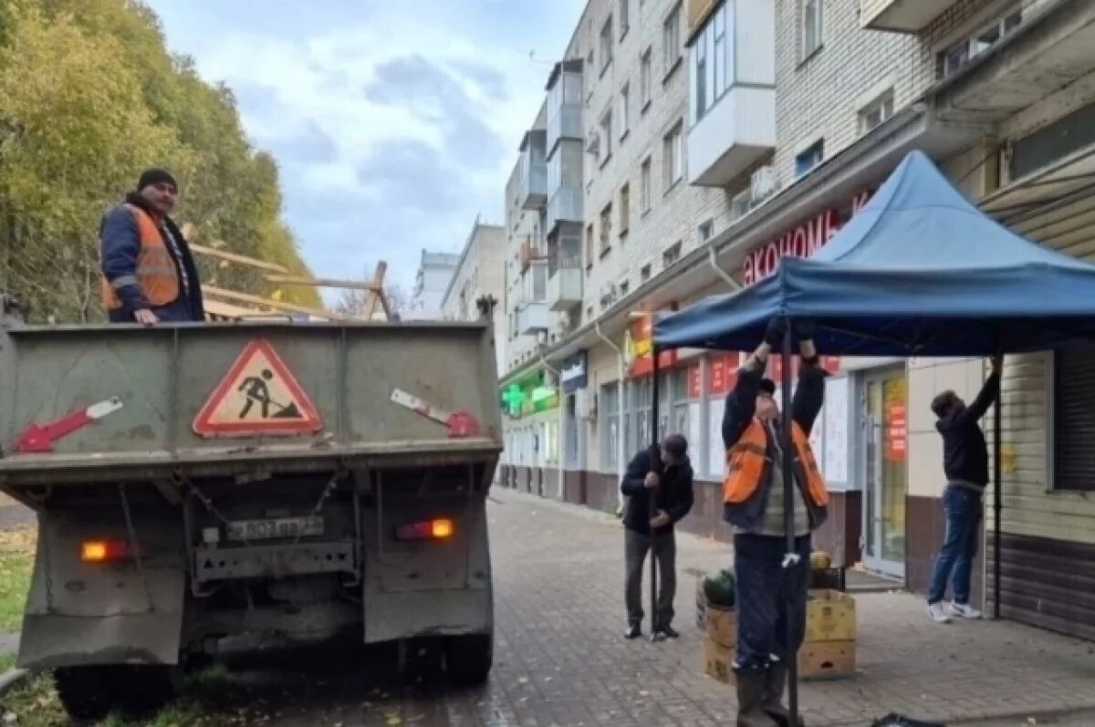    В Бежицком районе Брянска закрыли незаконные торговые точки