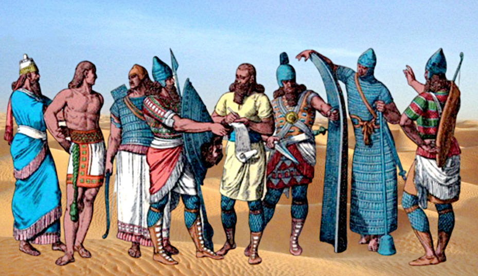 Древние ассирийцы.