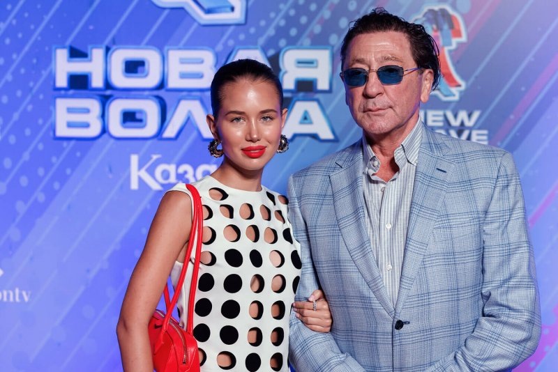     Григорий Лепс и Аврора Киба. Фото: gazeta.ru.