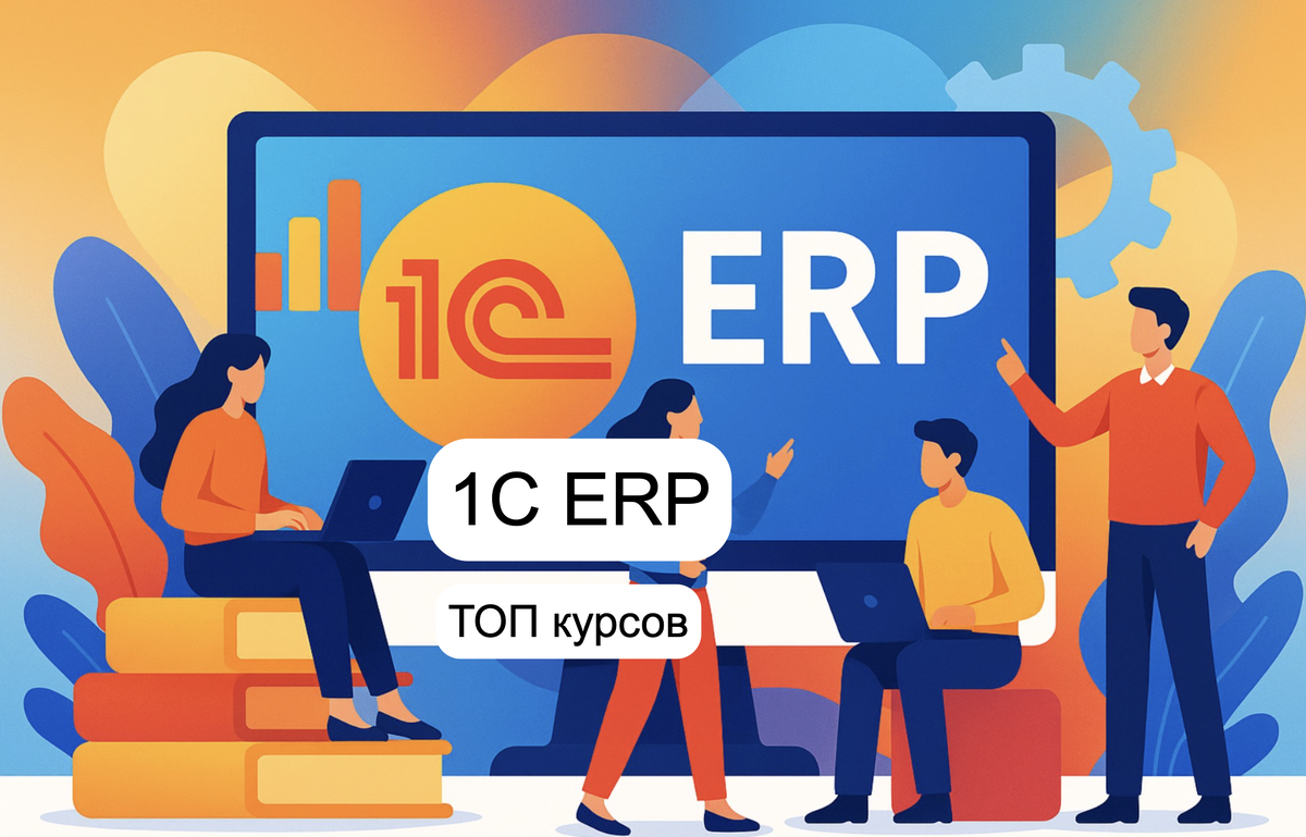 Подборку курсов обучения 1С ERP