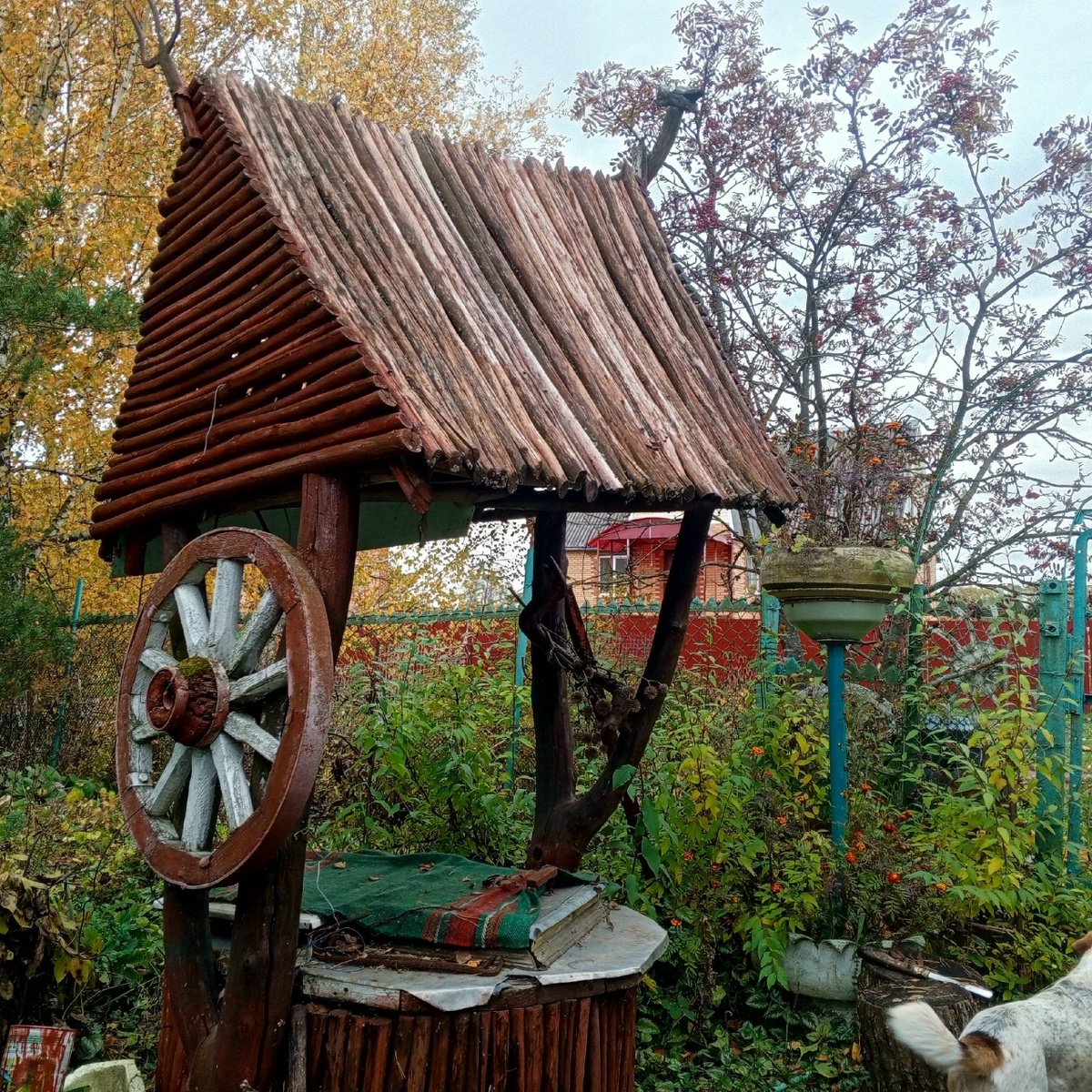 самодельный колодец