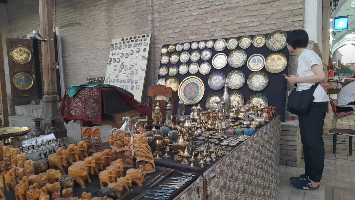 Рынок в Бухаре