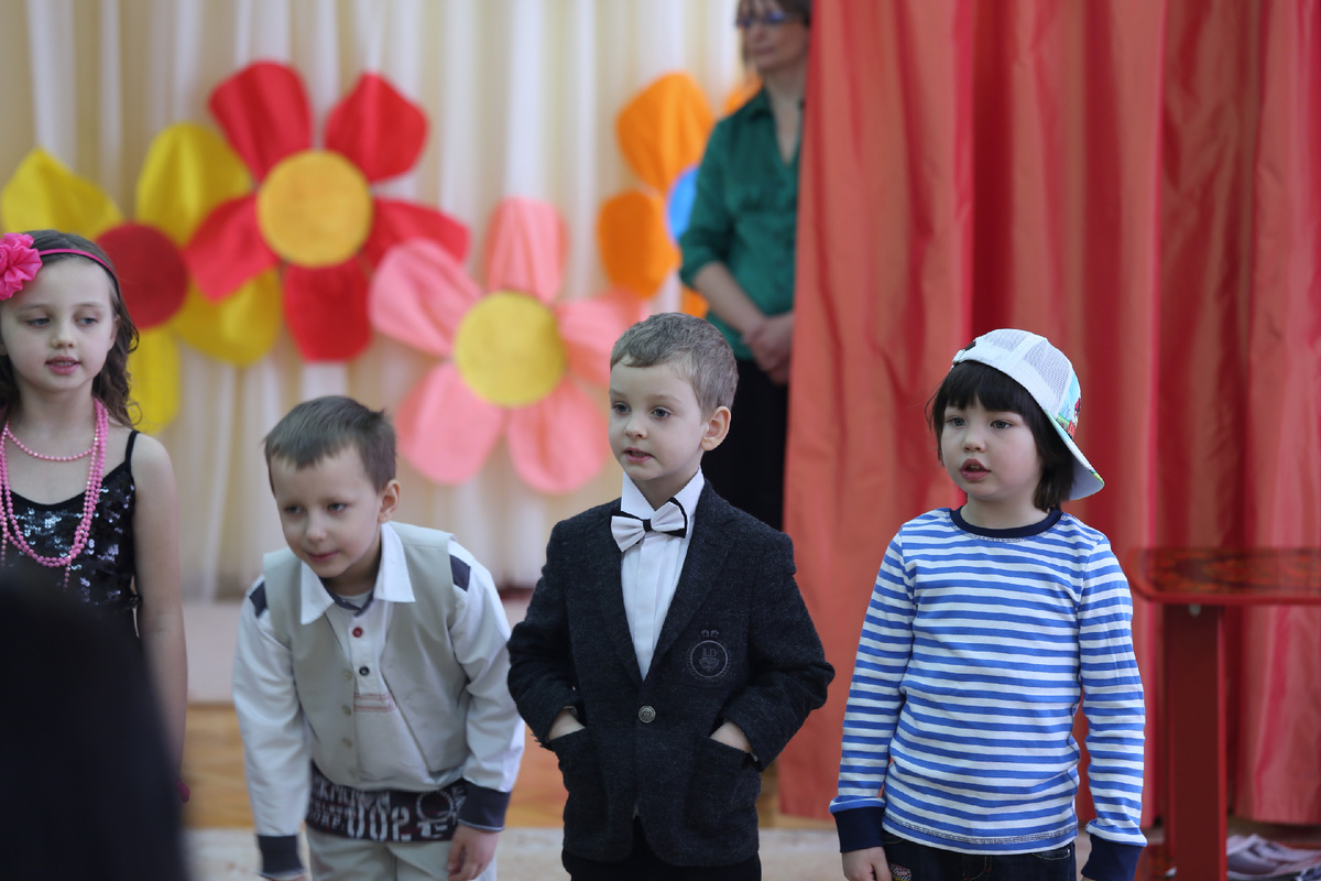 Средний сын в садике 