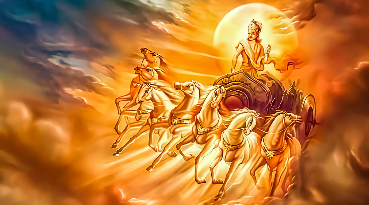 Бог Солнца Сурья