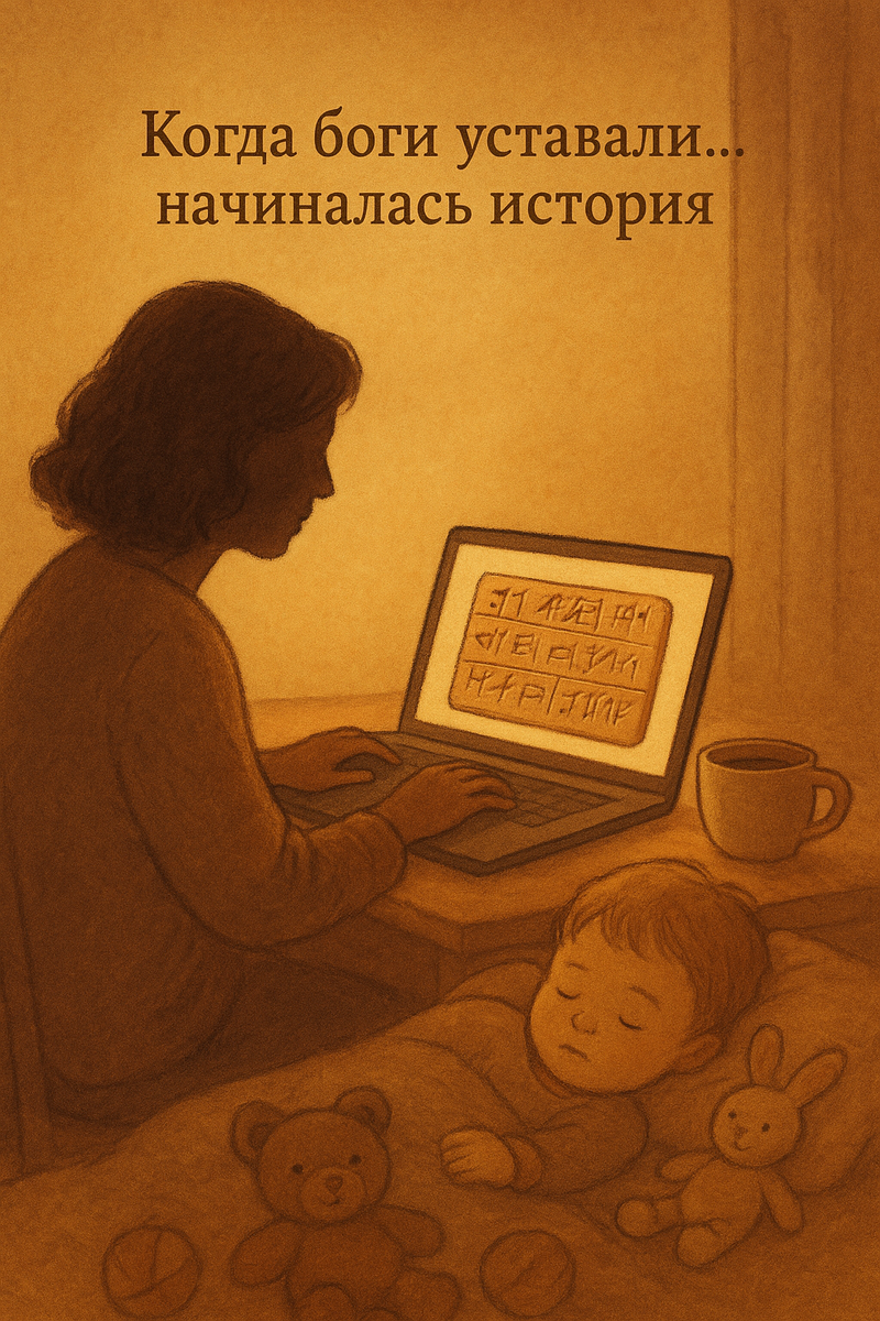 Иллюстрация создана нейросетью. Так выглядит мой способ не сойти с ума от исторической цикличности