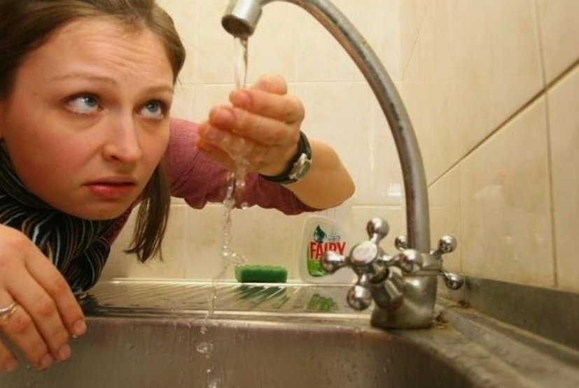 пью только воду из-под крана