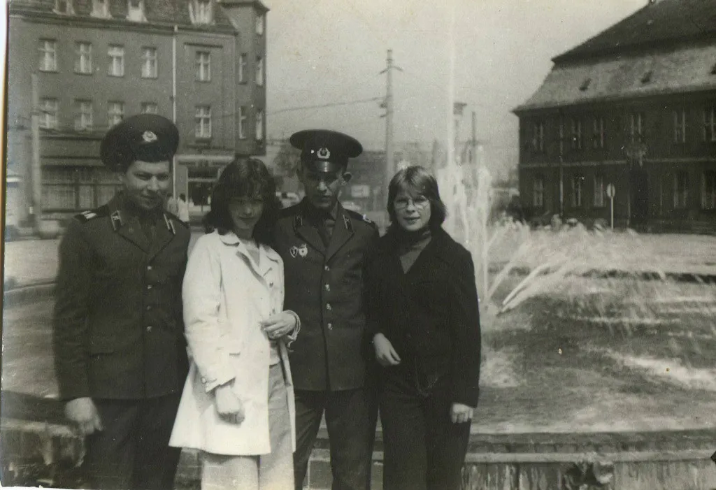 С немочками! Фото Михаила Трунина...