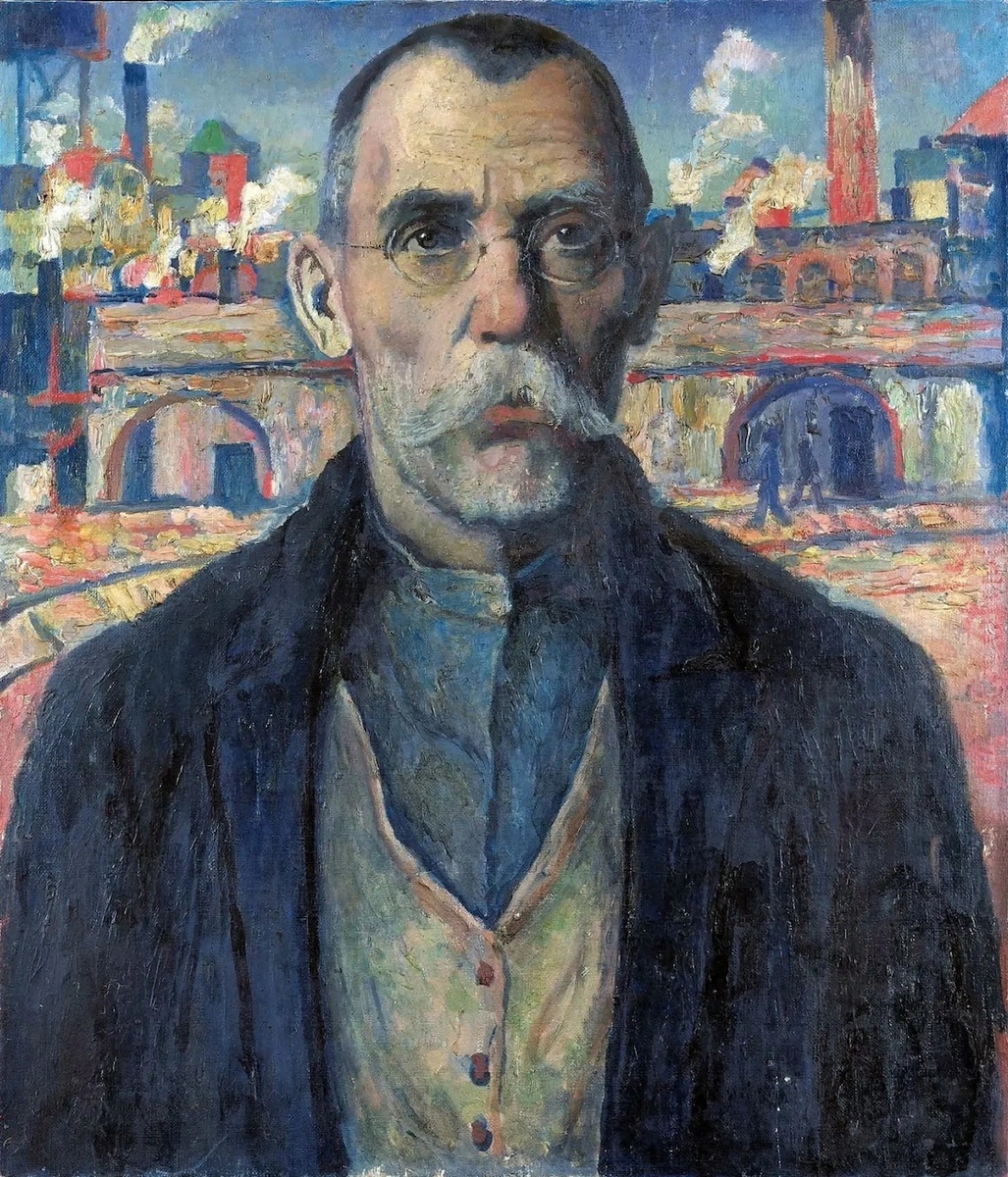 Для тех, кто до сих пор считает, что его 5-летний ребенок может писать, как Малевич. Казимир Малевич. «Портрет ударника» (1932)