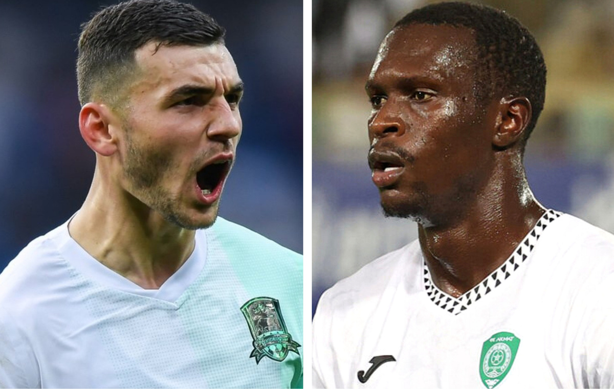 Сперцян и Ндонг - участники недавнего конфликта в РПЛ