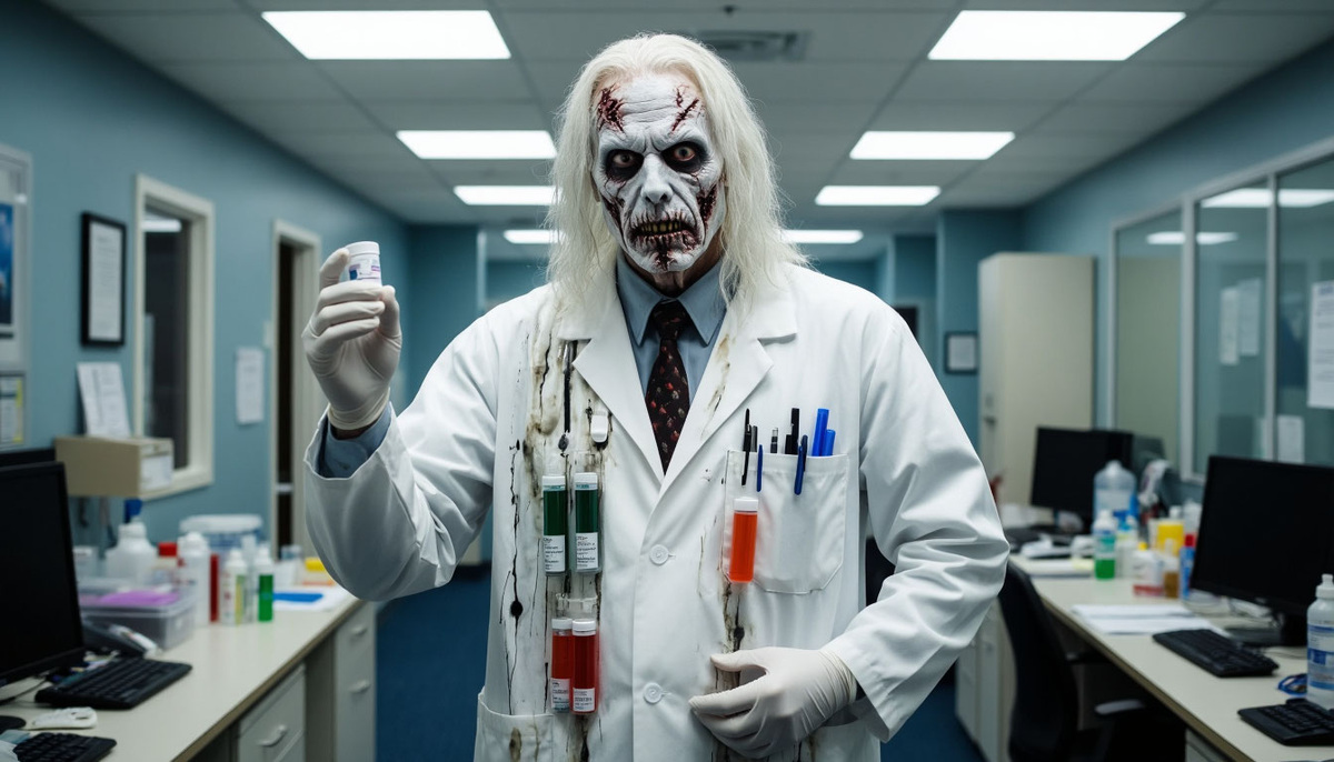 Белые халаты, колбочки, таблетки — всё это создавало неповторимую атмосферу мистического лекаря