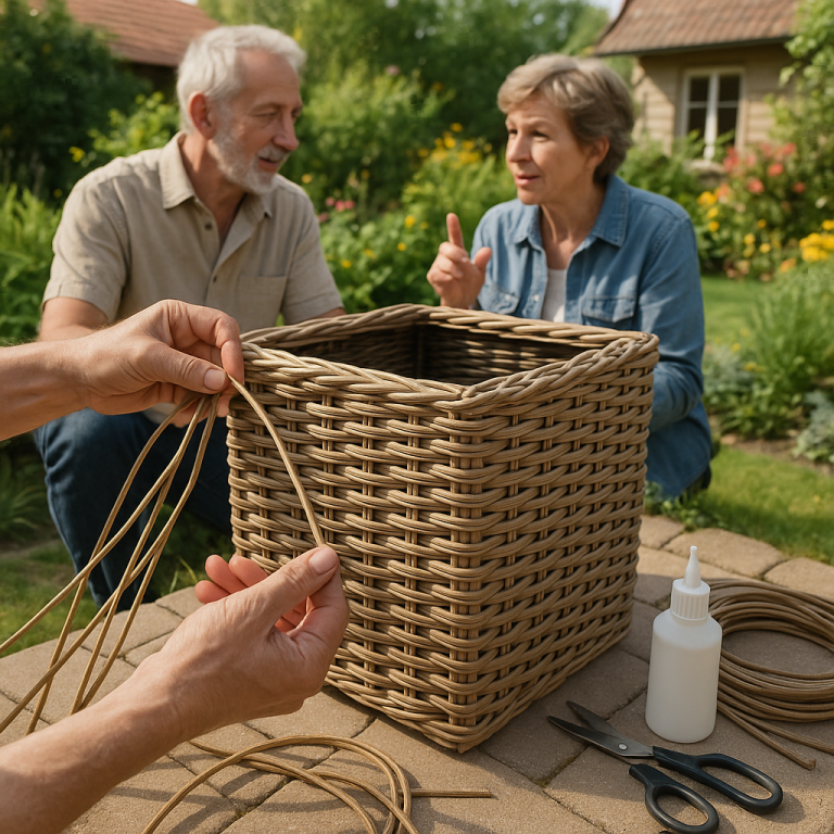    Как создать идеальное кашпо из искусственного ротанга: пошаговое руководство для новичков и советы опытных мастеров Loza