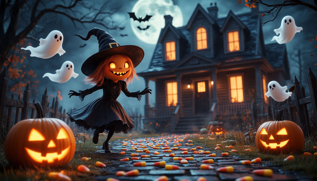 Тыквы на самом деле не боятся вампиров. Они слишком заняты, пытаясь не стать фонариками!