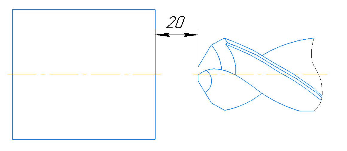G00 X0 Z10; (Ускоренный подвод инструмента к заготовке)