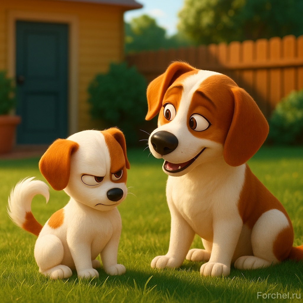 Мама помогает Белочке