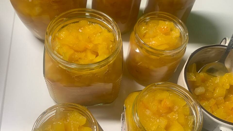 Тыквенное варенье первый раз варила