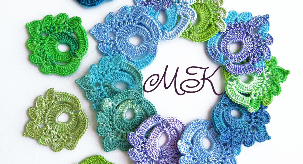 Листик крючком. Мастер - класс по вязанию для начинающих