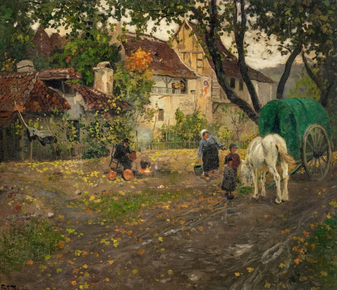 Картины художника Фрица Таулова