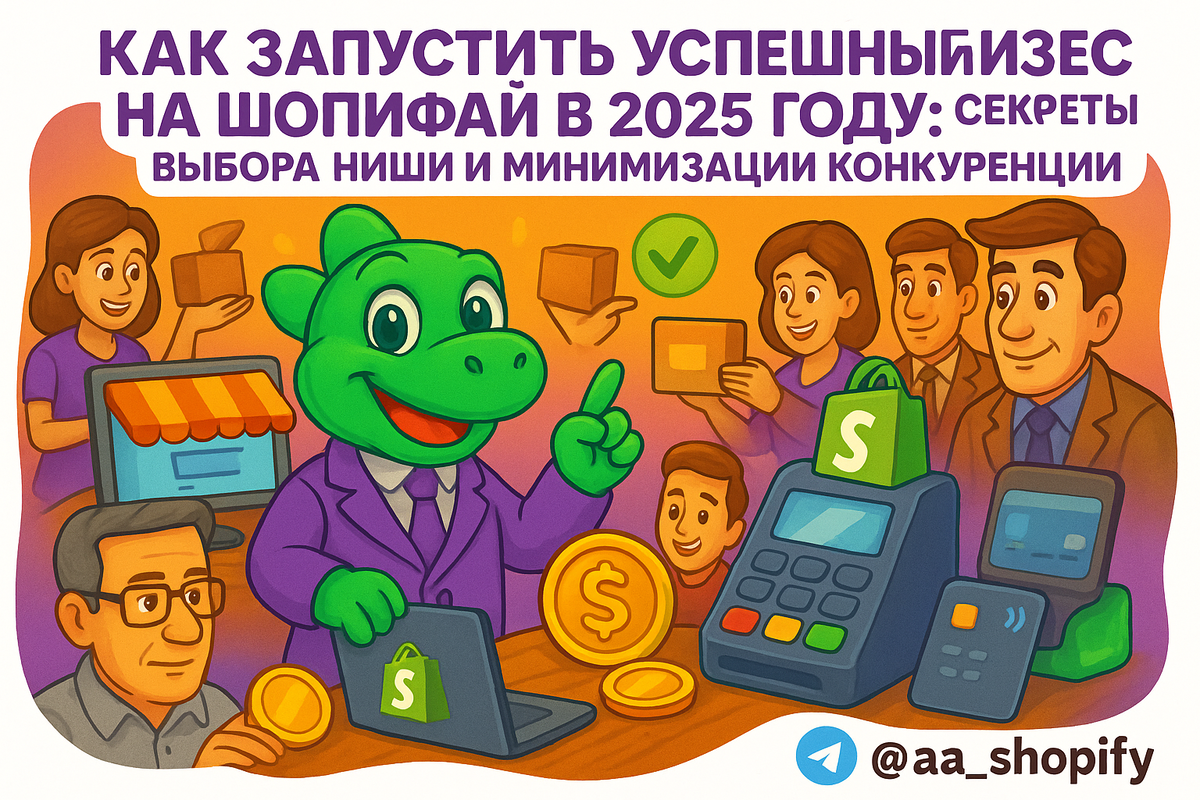    Как запустить успешный бизнес на Шопифай в 2025 году: секреты выбора ниши и минимизации конкуренции aa_ecom
