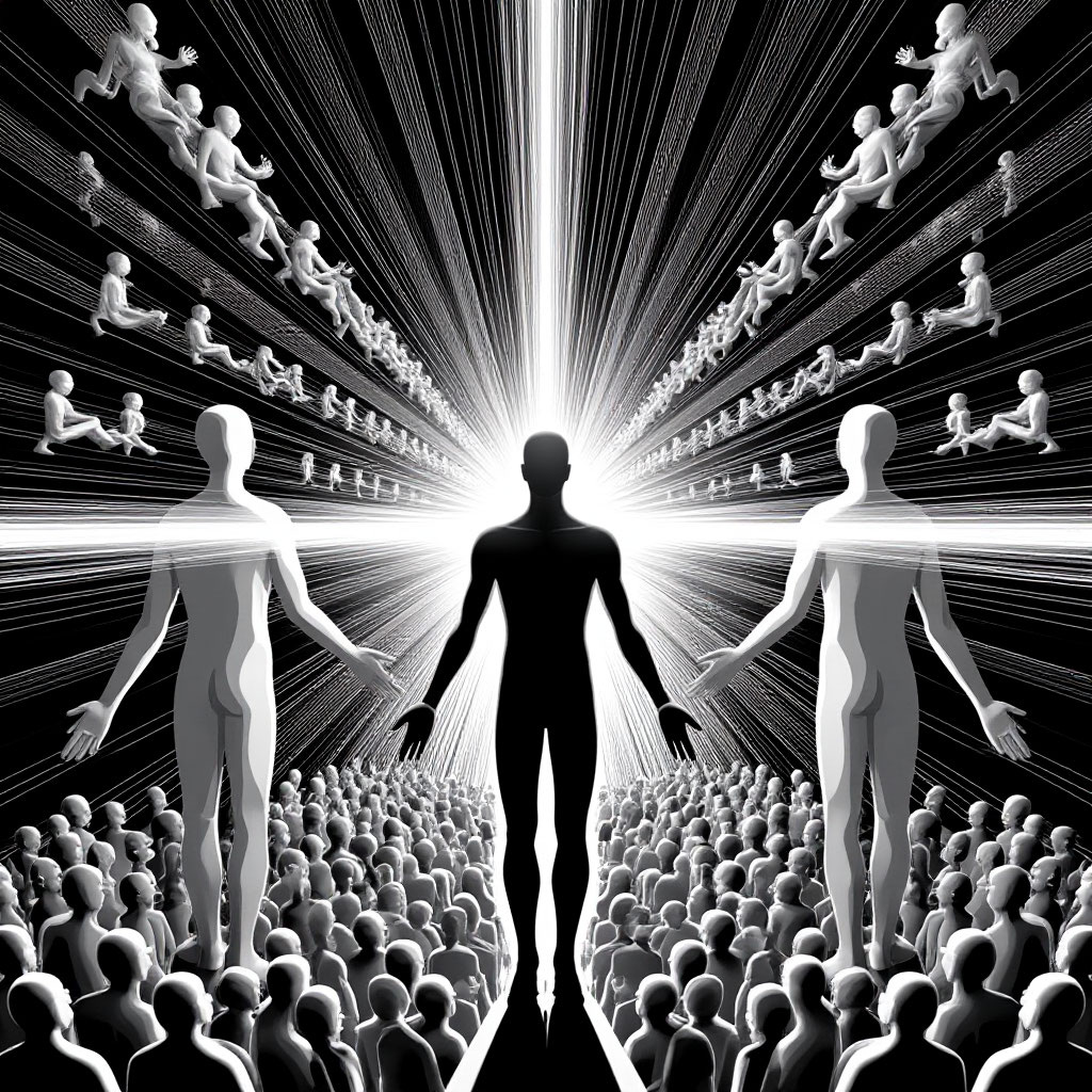 Иллюстрация "Пассионарный импульс" создана сетью Шедеврум