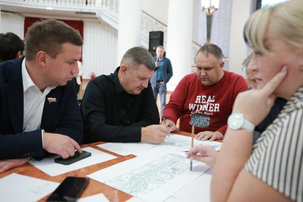    Там планируется создать удобное общественное пространство