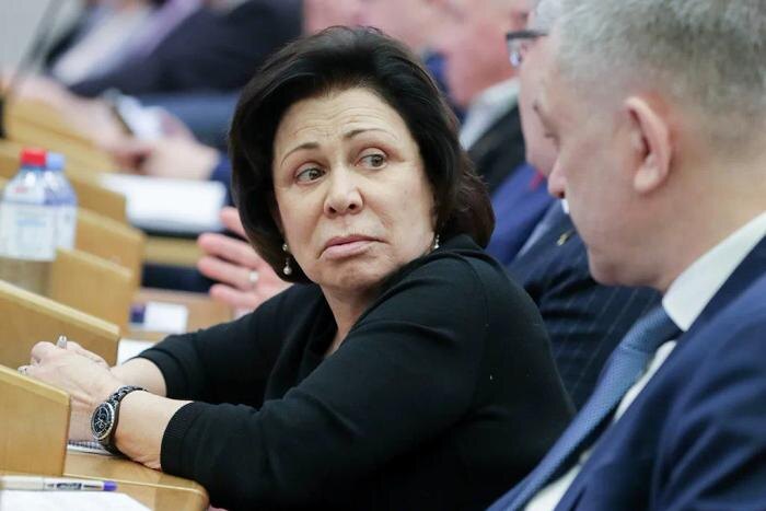Ирина Роднина на пленарном заседании Государственной думы РФ. Фото © ТАСС / Анна Исакова / Пресс-служба Госдумы РФ