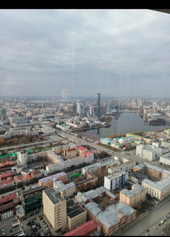 Смотровая площадка бизнес-центр Высоцкий.