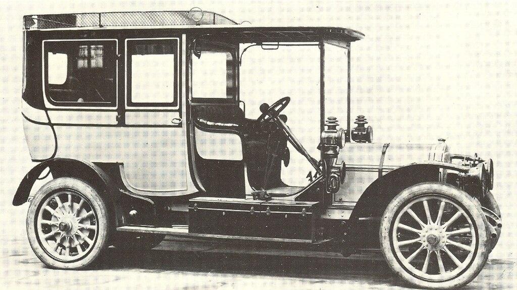Fiat 18-24 HP (1908 год). Wikimedia Commons