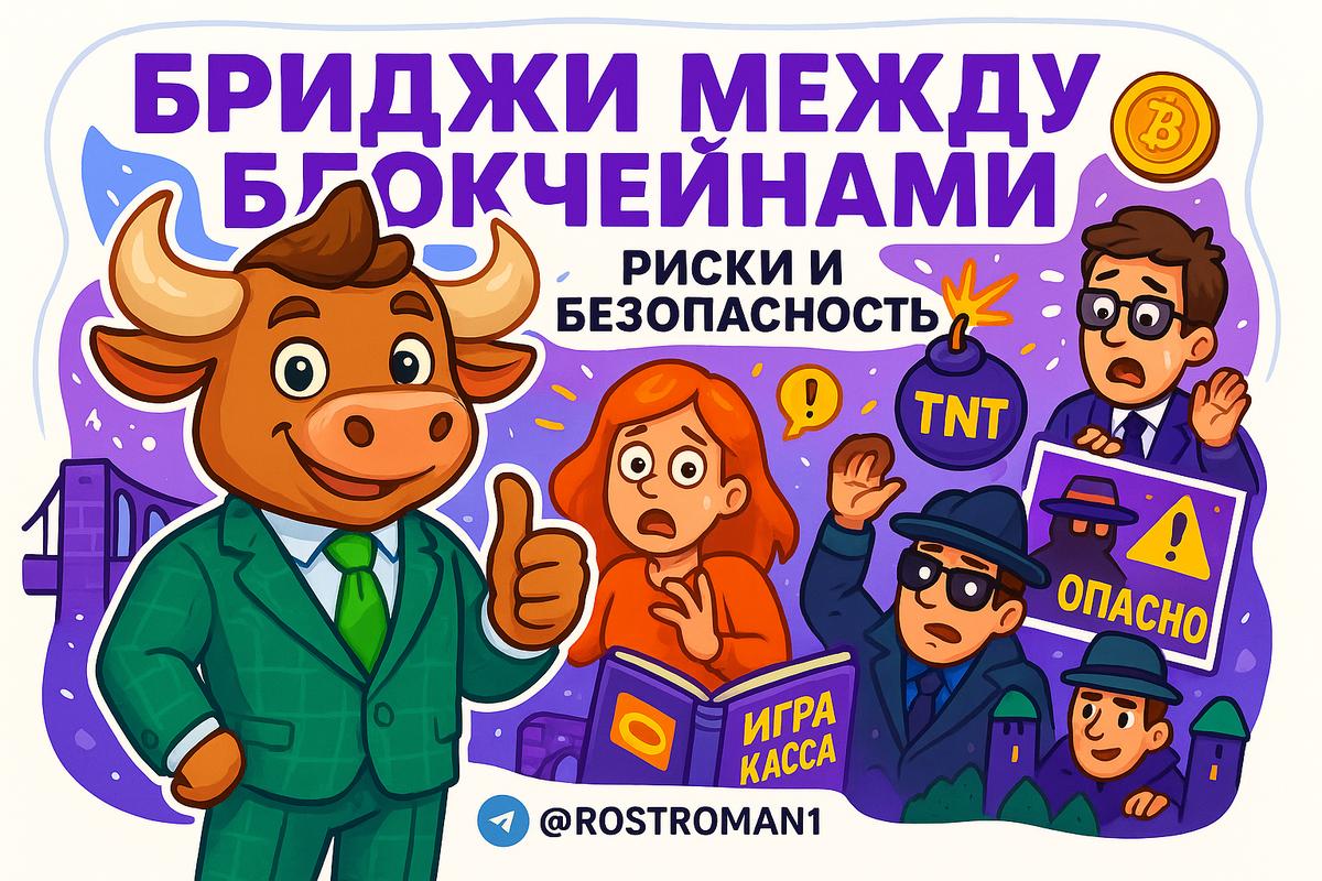    Бриджи между блокчейнами: 7 критических ловушек, из-за которых вы потеряете всё РоСТ | Роман о Системном Трейдинге