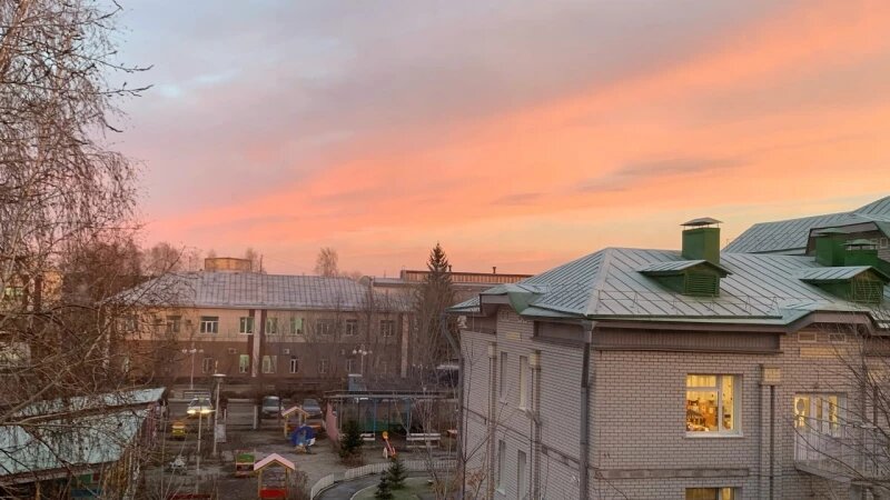     Восход в Барнауле. Рассвет. altapress.ru.