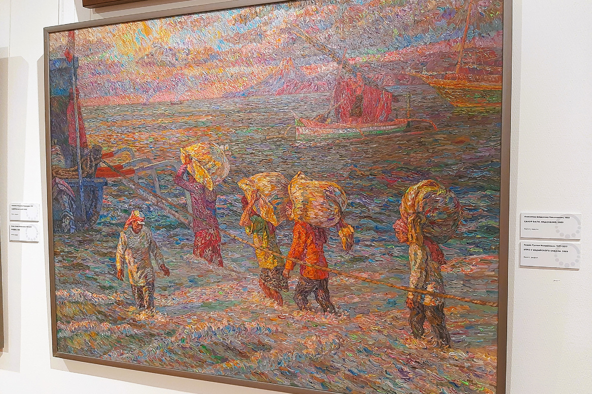 Яушев Р.И. утро у индийского океана