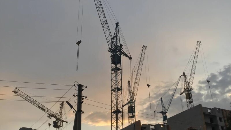     Стройка в Барнауле, стройка, дома в Барнауле. Кристина Тарасова.