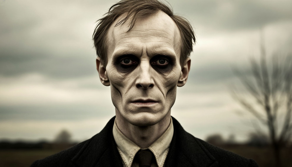 худой мужчина