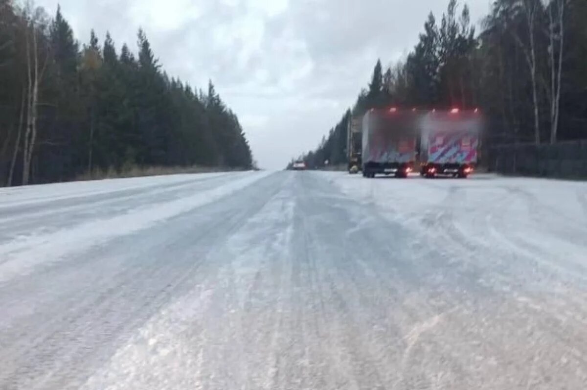    Движение большегрузов ограничили на трассе «Братск — Усть-Илимск»