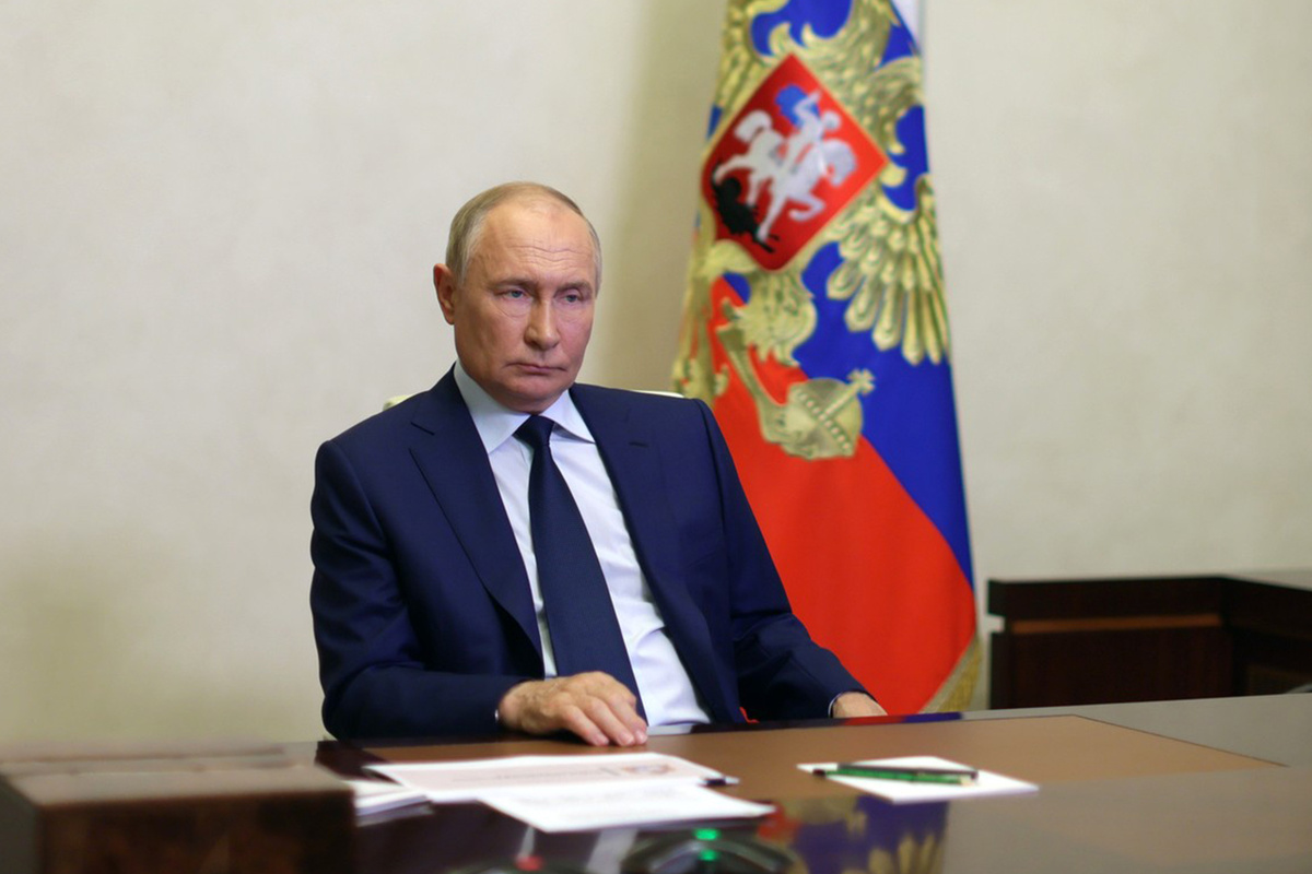 В 2018 году на Западе отнеслись с иронией к планам России создать новейшее оружие.  Фото: Фото: пресс-служба Администрации президента РФ / kremlin.ru