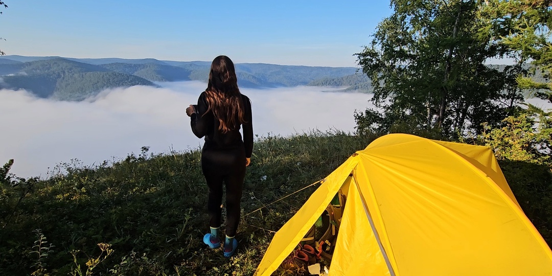 Моя одежда в походе.