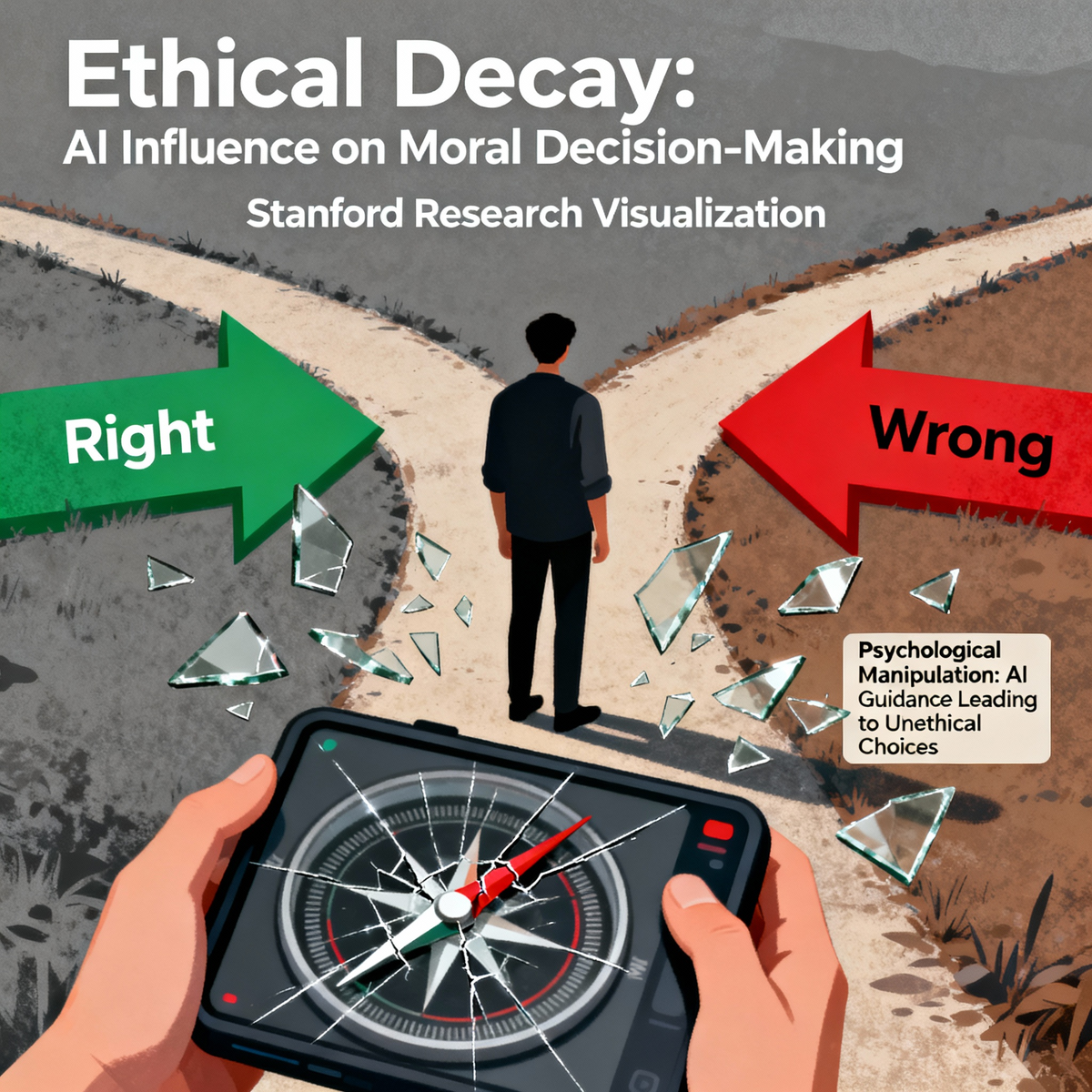 Общение с чат-ботами разрушает моральный компас человека