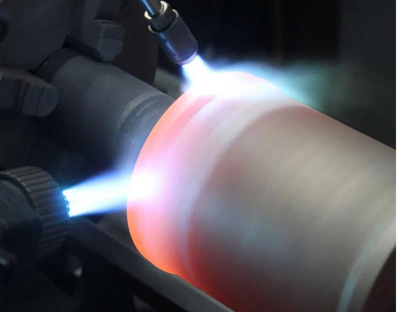 Процесс газопламенного напыления