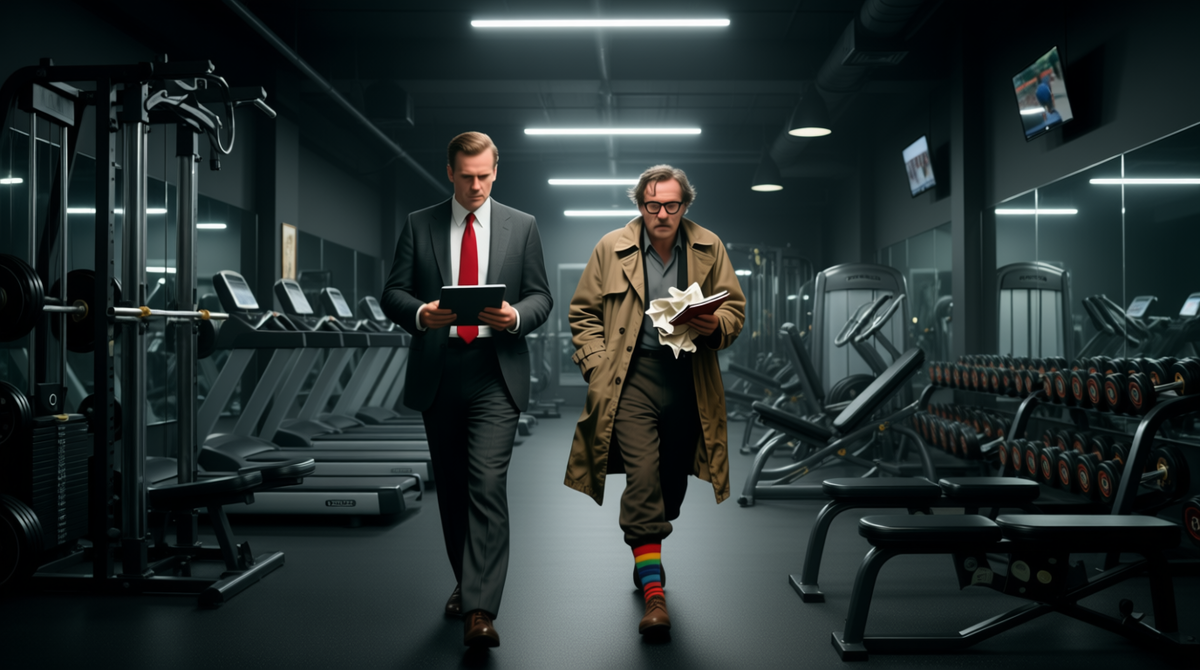 Плохой и хороший экономисты заходят в тренажерный зал...