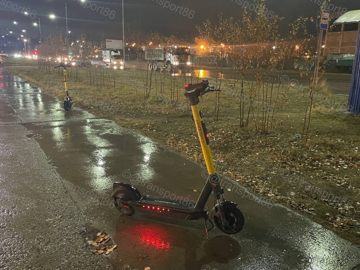    Whoosh убирает электросамокаты с улиц Нижневартовска до весны