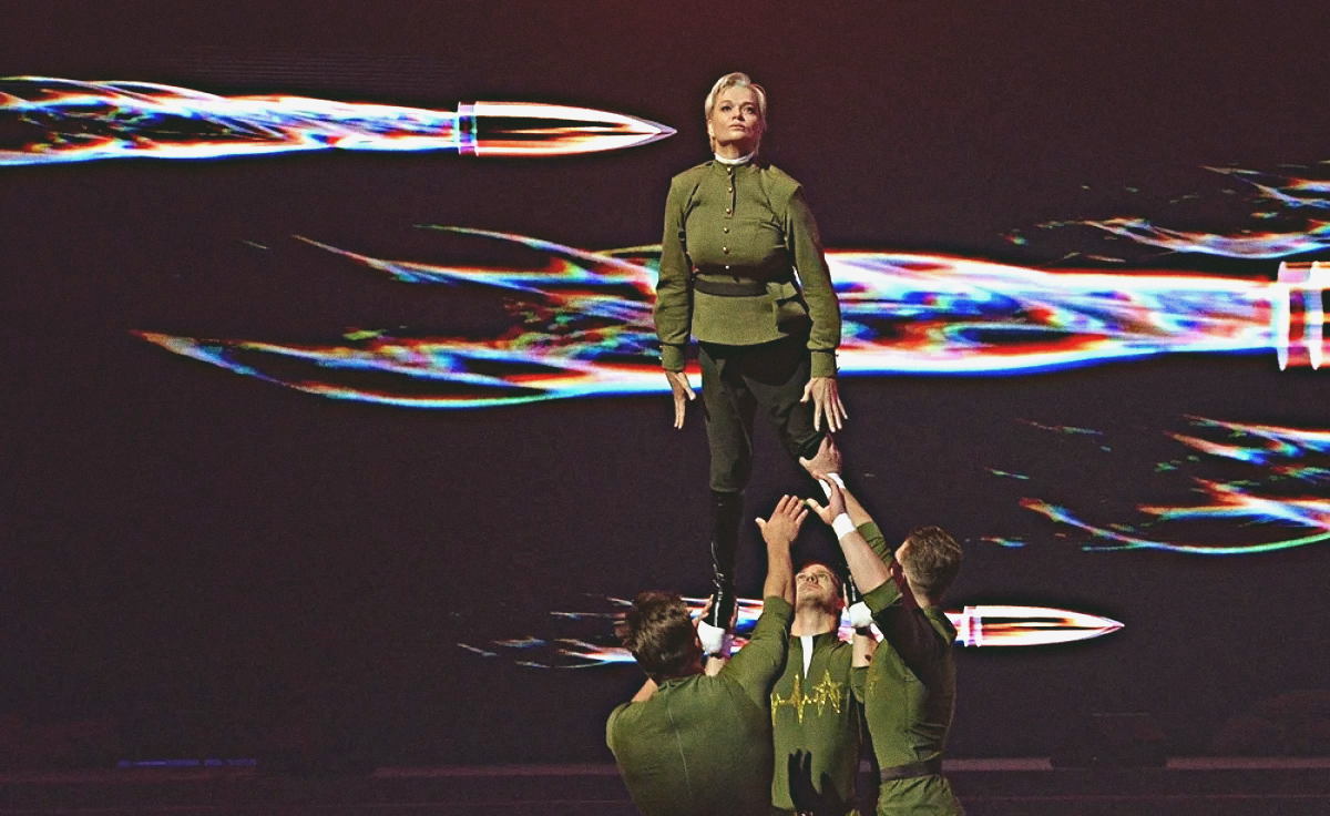 Светлана Хоркина в шоу "Спортрота"