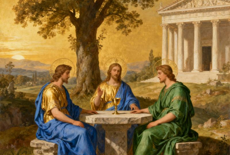 Кто придумал Троицу?