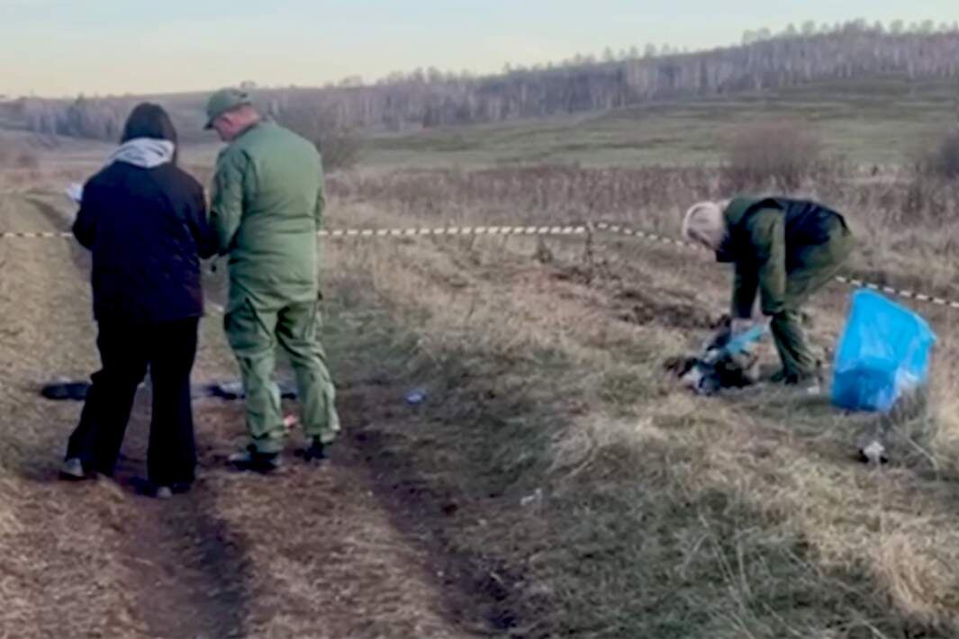 Следователи и криминалисты СК России работают на месте происшествия по уголовному делу, возбужденному в связи с гибелью подростка в результате нападения собак, 25 октября. Фото: ГСУ СК России по Красноярскому краю