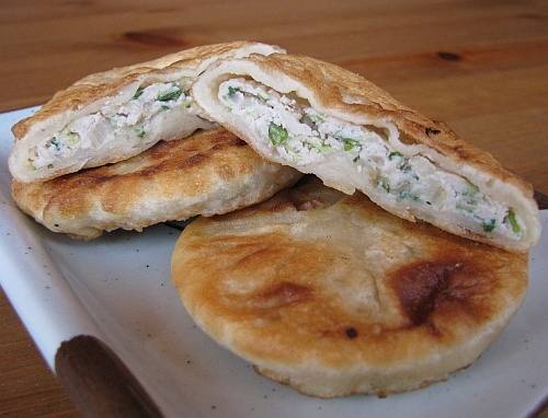 Китайские жареные пельмени - пирожки