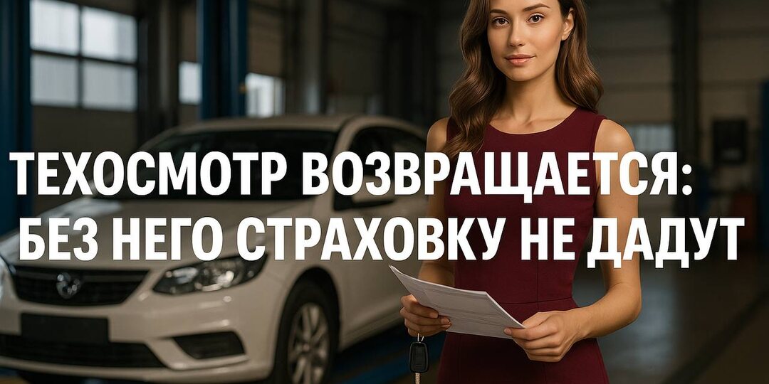 Новые правила техосмотра и страхования: что ждёт автомобилистов с 2026 года